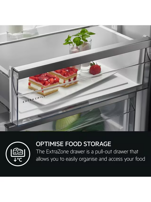 AEG TC6MS18FDF - White Integrated Fridge Freezer - 70/30 Split - D Rated