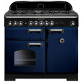 Rangemaster Classic Deluxe CDL100DFFRB/C - Blue 100cm Range Cooker - Dual Fuel - A Rated