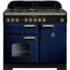 Rangemaster CDL100DFFRB/B - Regal Blue 100cm Range Cooker - Dual Fuel - A Rated