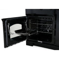 Rangemaster Classic Deluxe CDL100DFFWH/C - White/Chrome Range Cooker - Dual Fuel 100cm - A Energy Rated