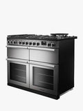 Rangemaster PRDLB110DFSTST/CM1 - Stainless Steel 110cm Dual Fuel Range Cooker - A energy