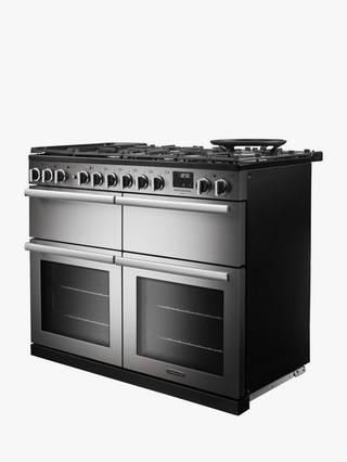 Rangemaster PRDLB110DFSTST/CM1 - Stainless Steel 110cm Dual Fuel Range Cooker - A energy