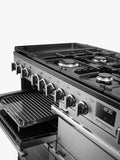 Rangemaster PRDLB110DFSTST/CM1 - Stainless Steel 110cm Dual Fuel Range Cooker - A energy