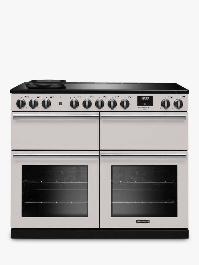 Rangemaster PRDLB110EIPIVY/CM1 - Ivory 110cm Range Cooker - 5 Zones - A Energy