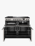 Rangemaster PRDLB110EIPIVY/CM1 - Ivory 110cm Range Cooker - 5 Zones - A Energy