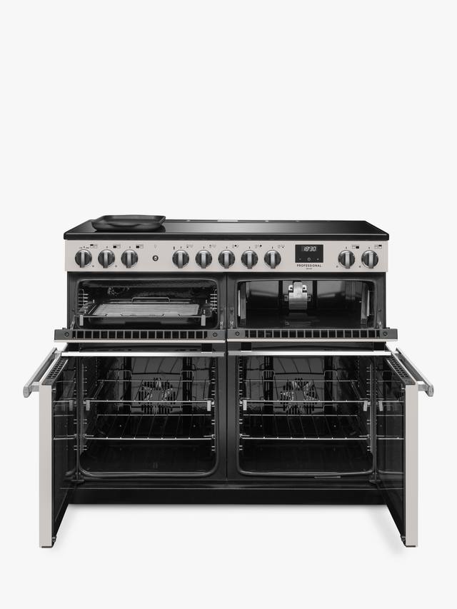 Rangemaster PRDLB110EIPIVY/CM1 - Ivory 110cm Range Cooker - 5 Zones - A Energy