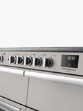 Rangemaster PRDLB110EIPIVY/CM1 - Ivory 110cm Range Cooker - 5 Zones - A Energy