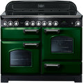 Rangemaster CDL110ECRG/C - Racing Green Classic Deluxe Range Cooker - 110cm Ceramic - A Rated