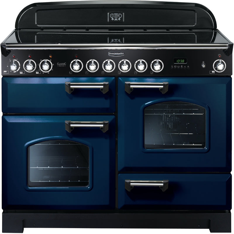 Rangemaster CDL110ECRB/C - Regal Blue Range Cooker - 79L Dual Cavity - A Rated