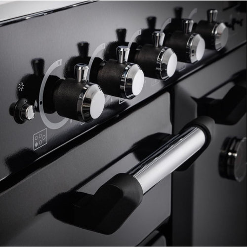 Rangemaster Classic CLA110NGFCR/C - Cream/Chrome Gas Range Cooker - 110cm - A+ Energy