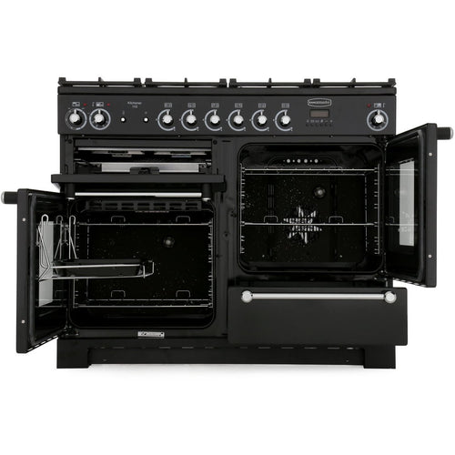 Rangemaster KCH110NGFSS/C - Stainless Steel 110cm Gas Range Cooker - 86L - A+ Energy
