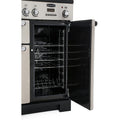 Rangemaster KCH90NGFBL/C - Black/Chrome 90cm Gas Range Cooker - A+ Energy