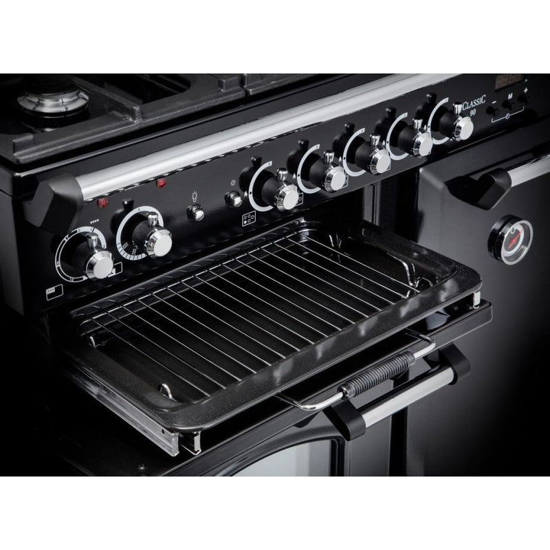 Rangemaster Classic CLA90EICY/C - Red 90cm Range Cooker - Induction - A Rated