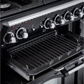 Rangemaster CLA110EICY/C - Cranberry/Chrome 110cm Range Cooker - Induction - A Rated