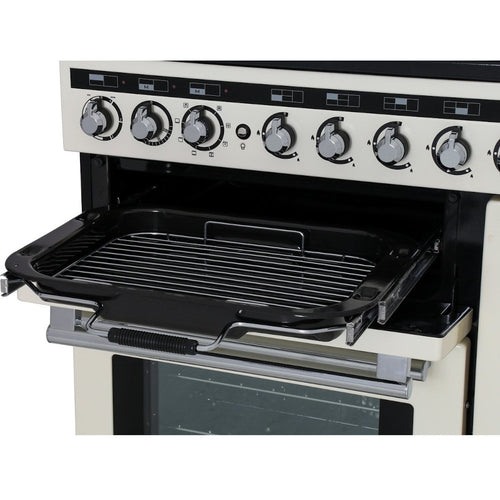 Rangemaster Encore EDL90DFFSS/C - Stainless Steel 90cm Dual Fuel Range Cooker - A Energy Rated