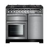Rangemaster EDL100DFFSS/C - Stainless Steel 100cm Dual Fuel Range Cooker - A Rated