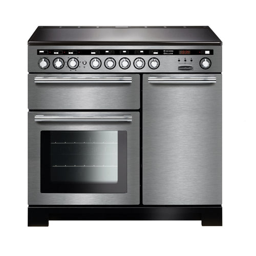Rangemaster EDL100EISS/C - Stainless Steel 100cm Range Cooker - Induction - A Energy Rated