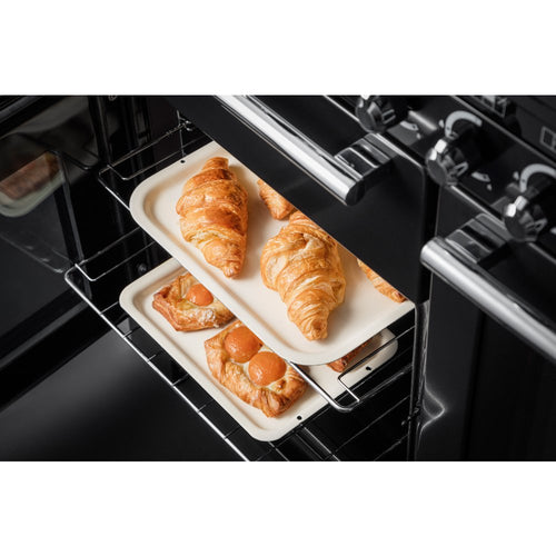 Rangemaster EDL110EIBL/C - Black 110cm Range Cooker - Induction - A Rated