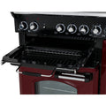 Rangemaster CLA90ECBL/C - Black/Chrome Range Cooker - 79L + 67L Dual Oven - A Rated