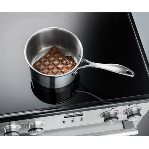 Rangemaster NEXSE110EIBL/C - Black/Chrome 110cm Range Cooker - Induction - A Rated