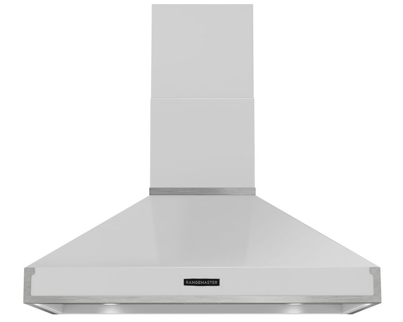 Rangemaster RPREHD90PIVY/CM1 90cm Prestige Cooker Hood - Ivory with Chrome Trim