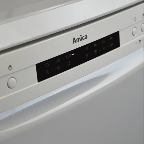 Amica ADF650WH - White Dishwasher - 14 Place Settings - E Energy Rating