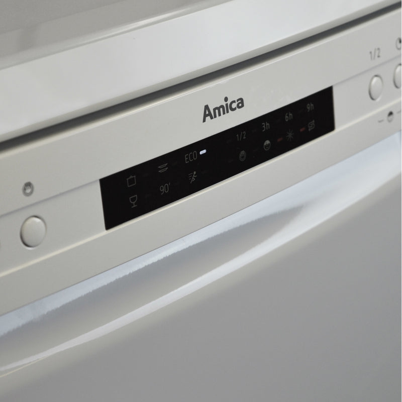 Amica ADF650WH - White Dishwasher - 14 Place Settings - E Energy Rating