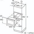 CDA VM551SS - Stainless steel Built in Microwave