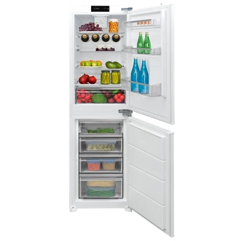 CDA CRI851 - White Integrated 50/50 Frost Free Fridge Freezer - F energy