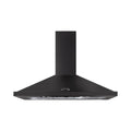 Rangemaster LEIHDC110SL/C - Slate with Chrome Badge 110cm Chimney Cooker Hood - D Energy Rated