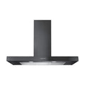 Rangemaster UNBHDS90SL - Slate/Black 90cm Chimney Cooker Hood - B Energy Rated