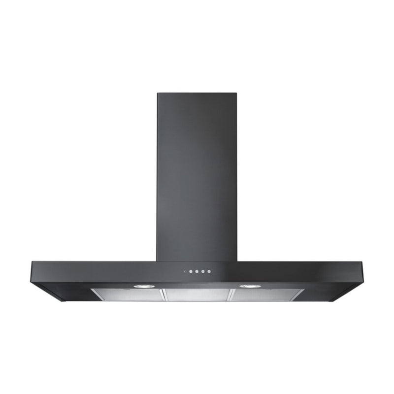 Rangemaster UNBHDS90SL - Slate/Black 90cm Chimney Cooker Hood - B Energy Rated