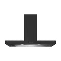 Rangemaster UNBHDS100SL - Slate/Black 100cm Chimney Hood - 620m³/h - B Energy Rated