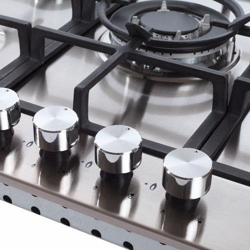 Amica AGH7100SS - Stainless steel 5 Zone Gas Hob