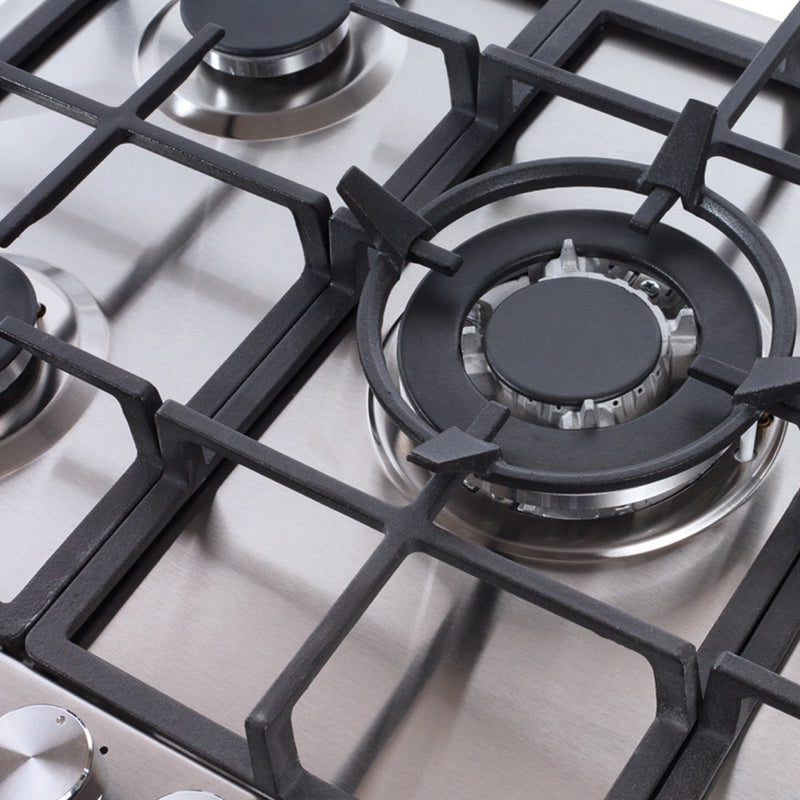 Amica AGH7100SS - Stainless steel 5 Zone Gas Hob