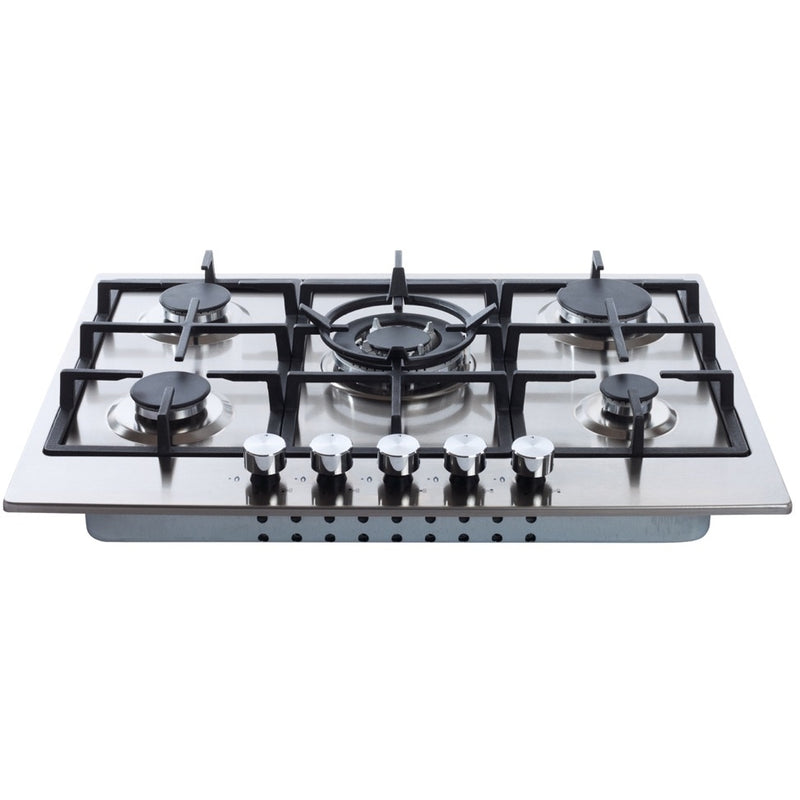 Amica AGH7100SS - Stainless steel 5 Zone Gas Hob