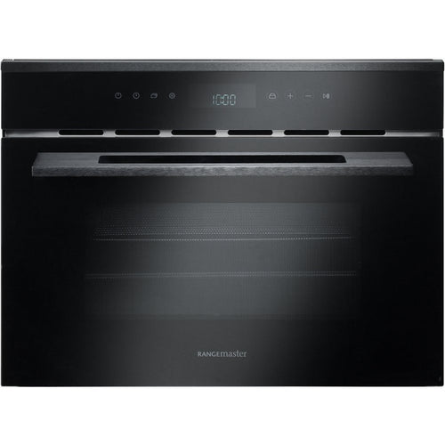 Rangemaster ECL45MCBL/BL - Black Built-in Combination Microwave - 44L Capacity