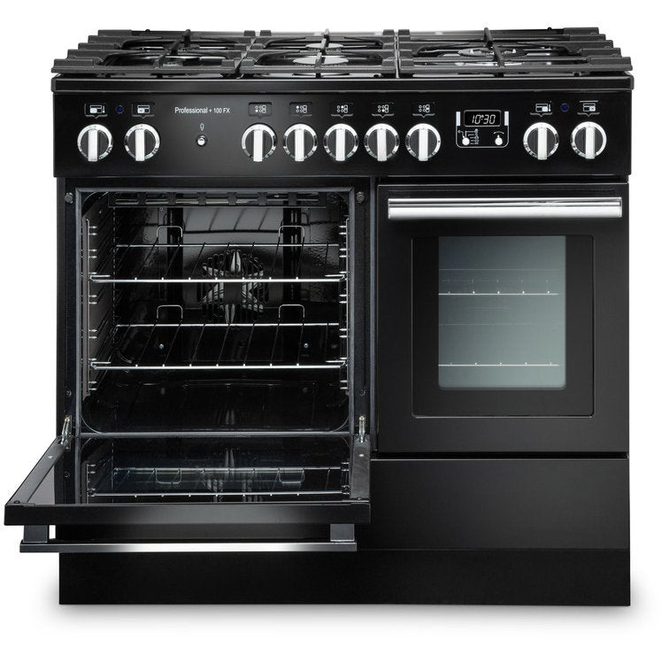 Rangemaster PROPL100FXDFFSL/C - Slate Range Cooker - 80/55L Capacity - A Energy Rating