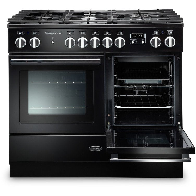 Rangemaster PROPL100FXDFFSL/C - Slate Range Cooker - 80/55L Capacity - A Energy Rating