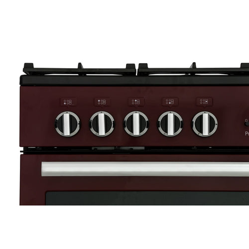 Rangemaster Professional Plus FXP PROP90FXPDFFSL/C - Slate/Chrome 90cm Range Cooker - Dual Fuel - A Rated