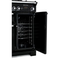 Rangemaster CDL90DFFSL/B - Slate/Brass Dual Fuel Range Cooker - 79L + 67L - A Rated