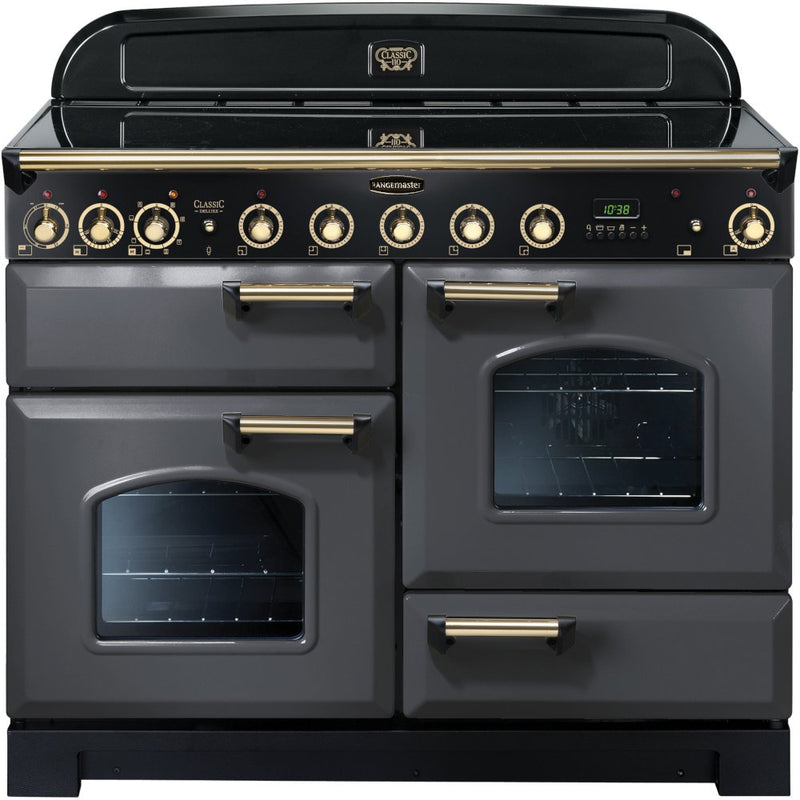 Rangemaster CDL110EISL/B - Grey 110cm Range Cooker - Induction - A Rated