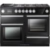 Rangemaster NEX110SODFFCB/C - Charcoal Black Range Cooker - 79L Dual Fuel - A Rated