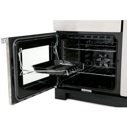 Rangemaster PDL90DFFCB/C - Charcoal Black Dual Fuel Range Cooker - 90cm - A Rated