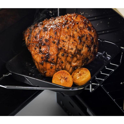 Rangemaster PDL90DFFCB/C - Charcoal Black Dual Fuel Range Cooker - 90cm - A Rated