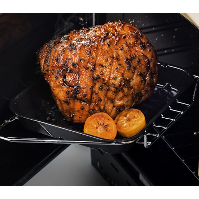 Rangemaster Professional Deluxe PDL100DFFCB/C - Charcoal Black 100cm Range Cooker - A Energy