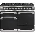 Rangemaster Elise ELS110DFFCB - Charcoal Black Range Cooker - 110cm Dual Fuel - A Rated