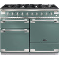Rangemaster Elise ELS110DFFMG - Green 110cm Dual Fuel Range Cooker - A Rated
