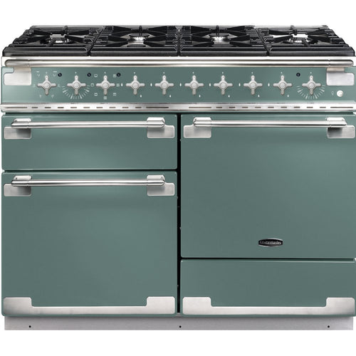 Rangemaster Elise ELS110DFFMG - Green 110cm Dual Fuel Range Cooker - A Rated