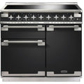 Rangemaster Elise ELS100EICB - Charcoal Black 100cm Range Cooker - Induction - A Rated